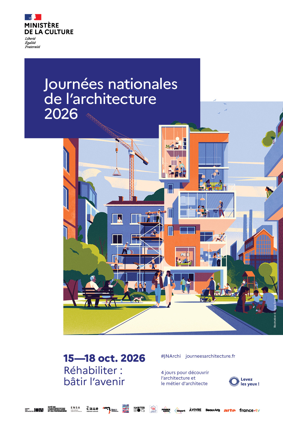 Journées nationales de l&rsquo;architecture – 15 au 18 octobre 2026