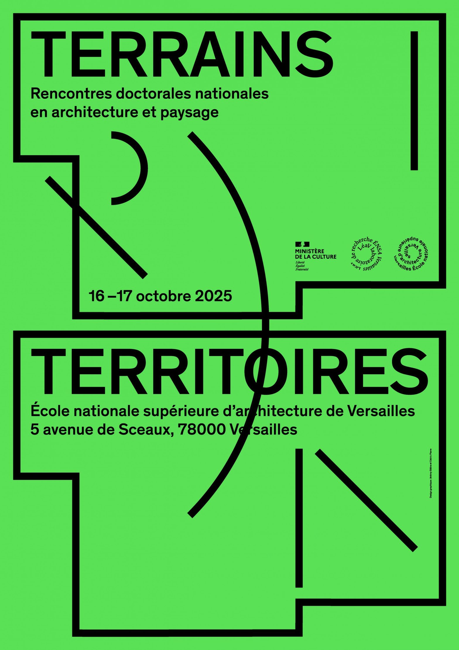 Terrains Territoires : la recherche doctorale à l’aune de la diversité des pratiques, des méthodes et des enjeux – 16 & 17 octobre 2025 – ENSA Versailles